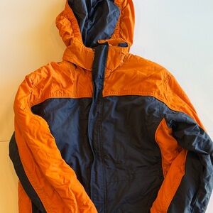 L.L. Bean Kid’s Orange and Black Jacket